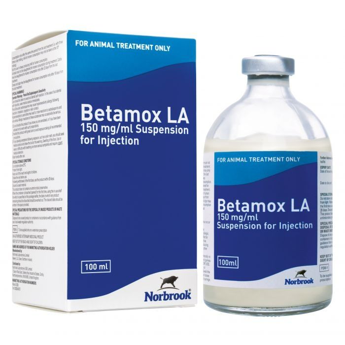 Betamox L.A. 150 mg/ml Suspension for Injection