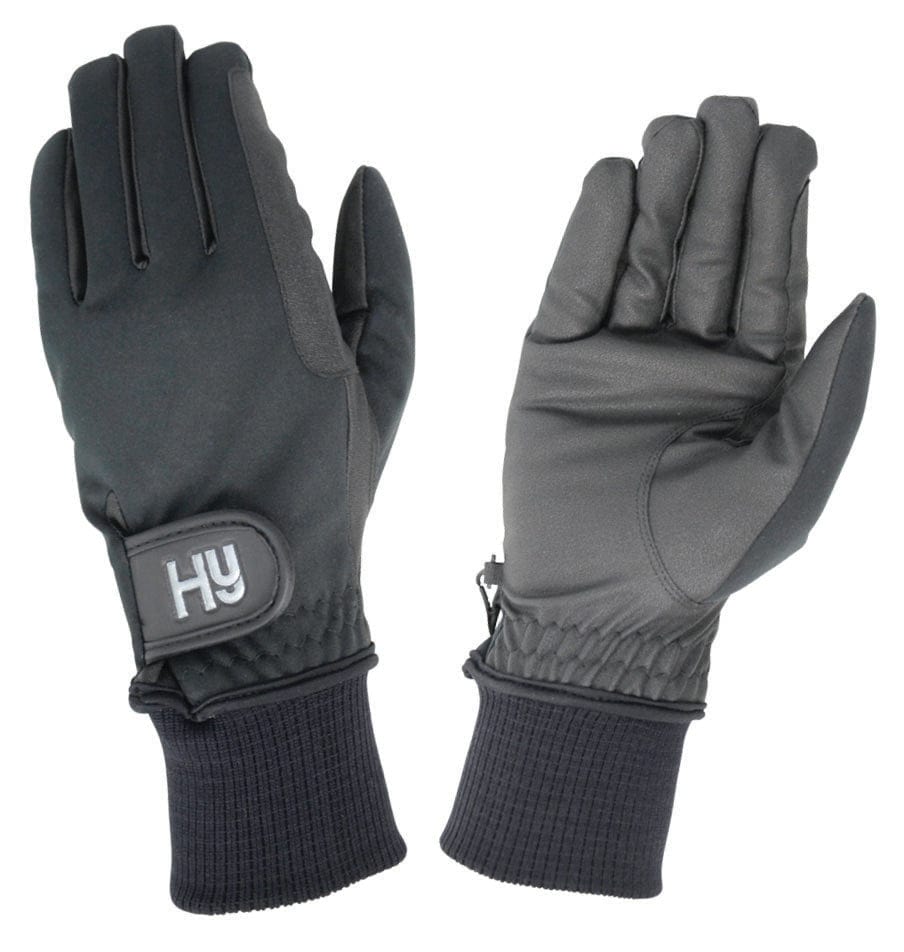 Hy equestrian ultra warm softshell gloves