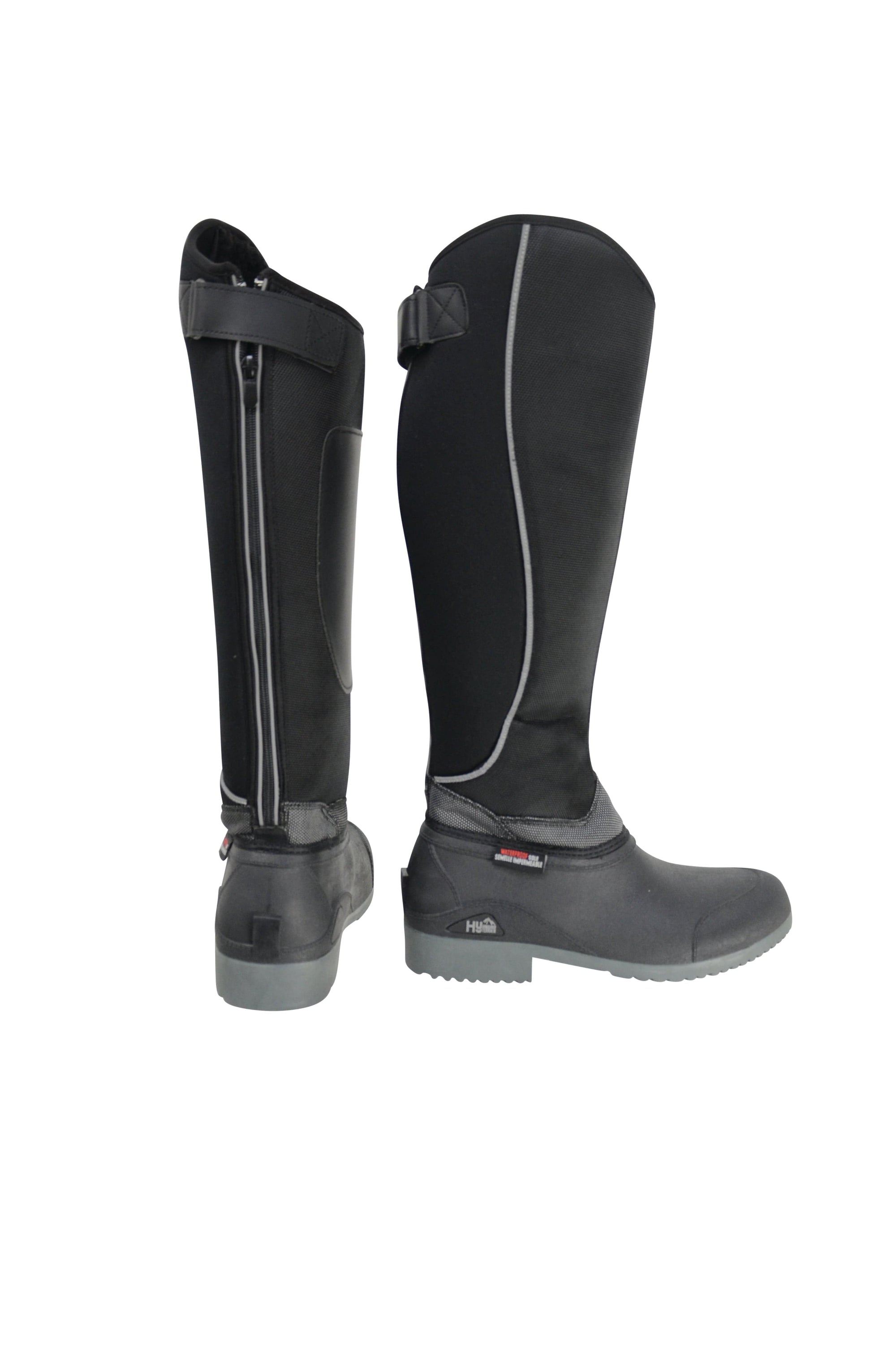 Hy equestrian norway winter yard boots - black - 36 standard