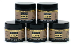 Supreme products make up dark brown matt