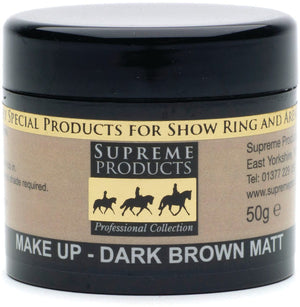 Supreme products make up dark brown matt