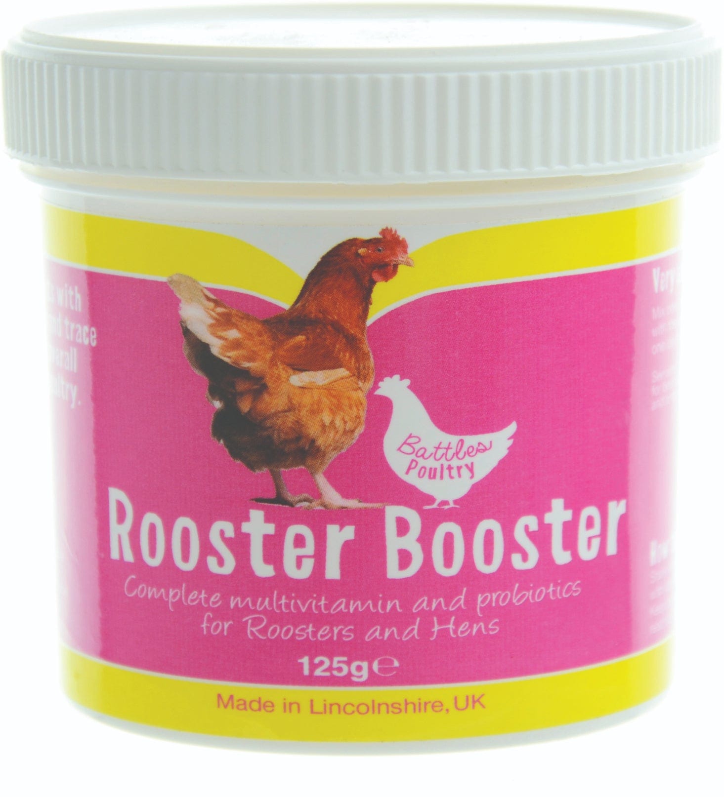 Battles poultry rooster booster