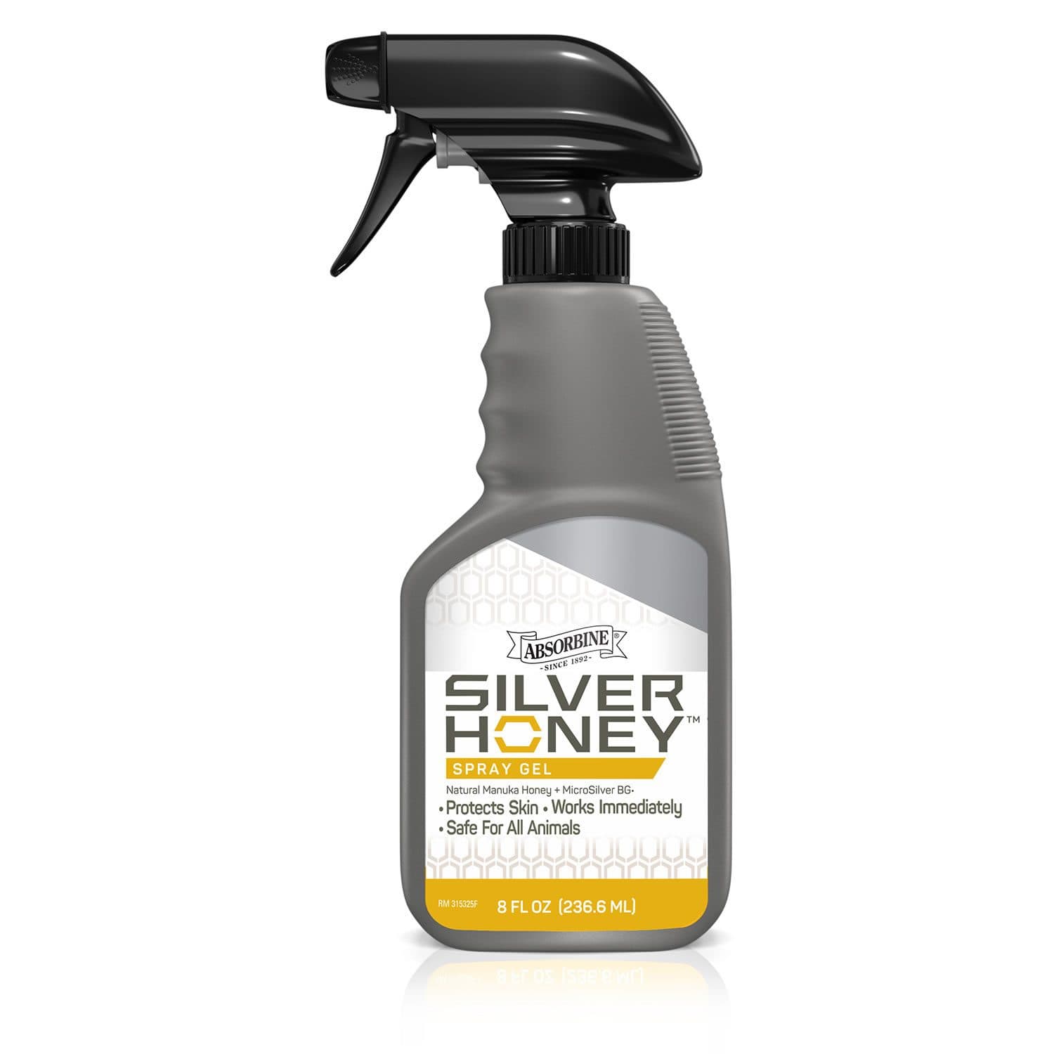 Silver honey spray gel