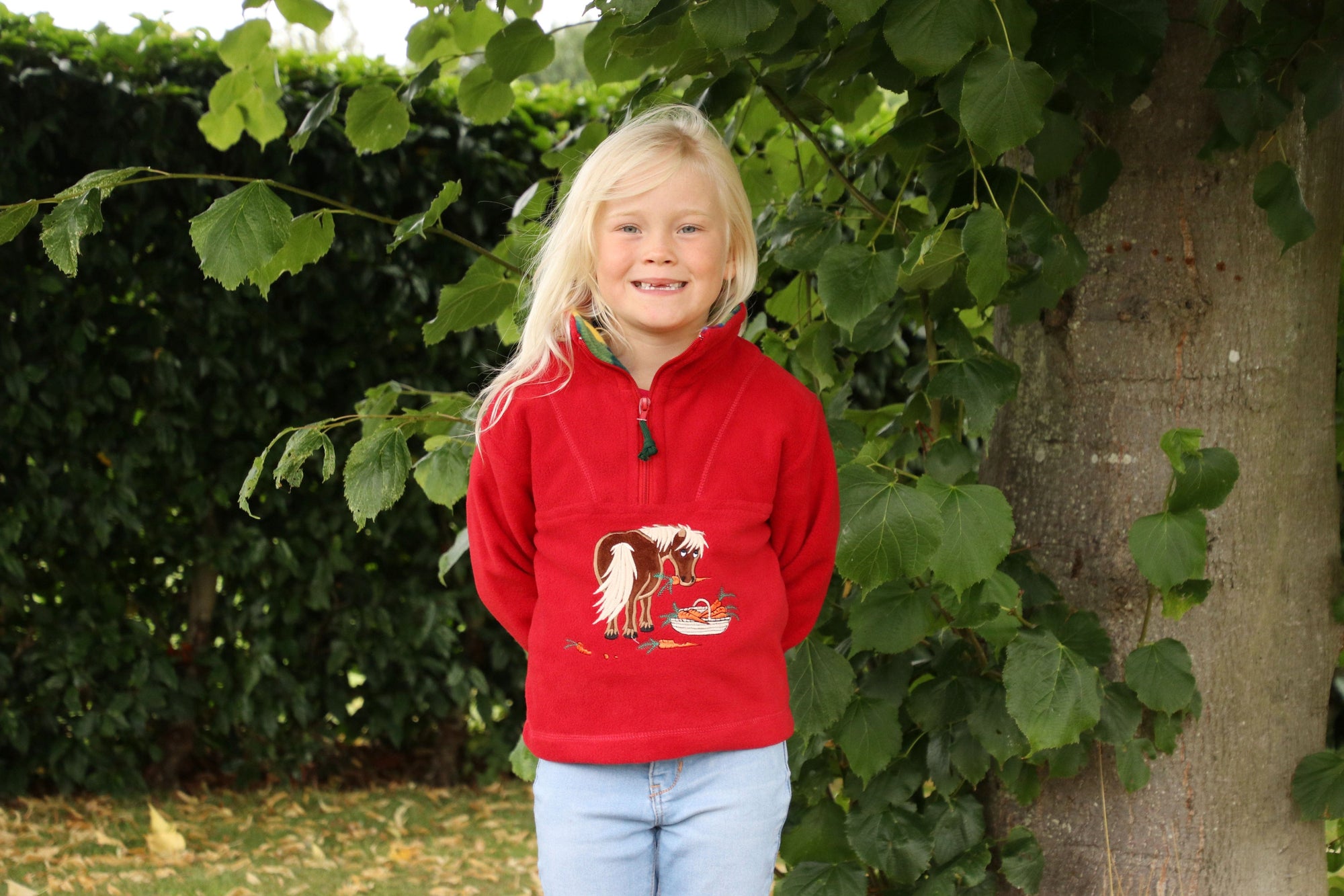 British country collection carrot pony childrens fleece 