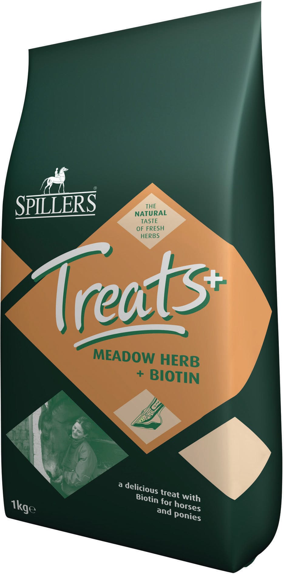Spillers treats meadow herb & biotin