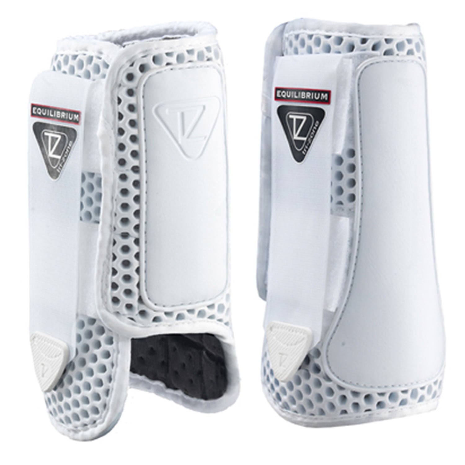 Equilibrium Tri-Zone Impact Sports Boots White Front