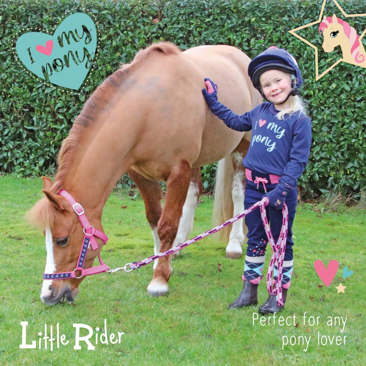 I love my pony collection saddle pad by little rider