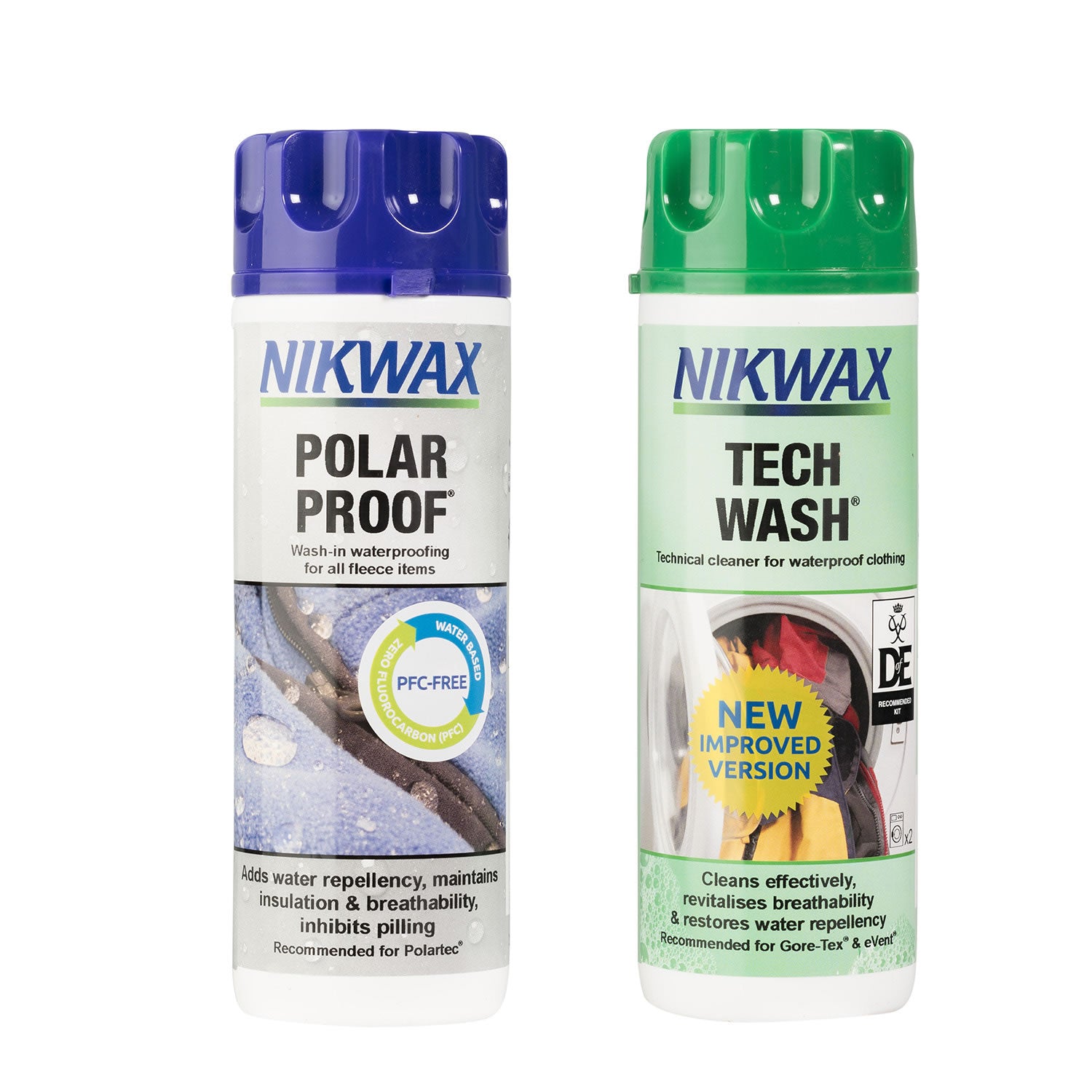 Nikwax Tech Wash/Polar Proof Twin Pack 300 Ml