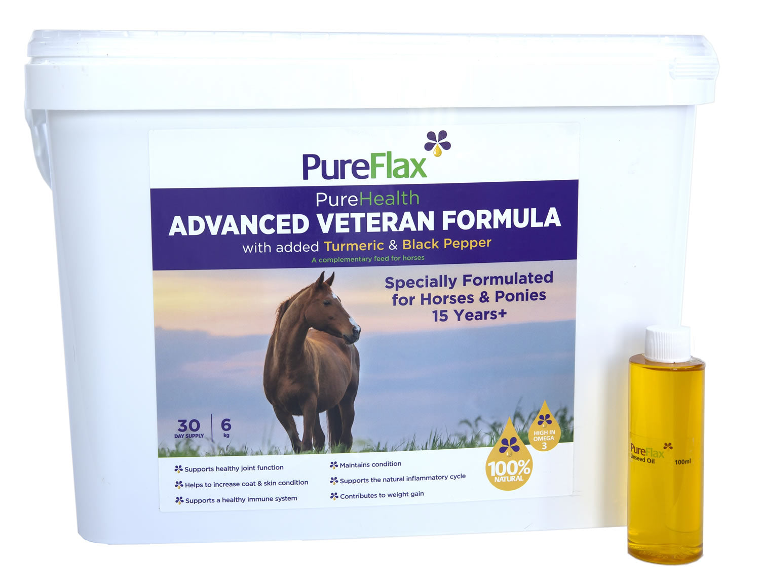 Pureflax Purehealth Advanced Veteran Formula Plus Foc Sample