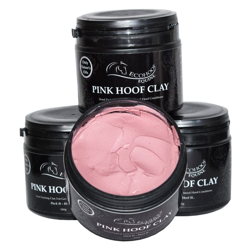 Ecohoof pink hoof clay