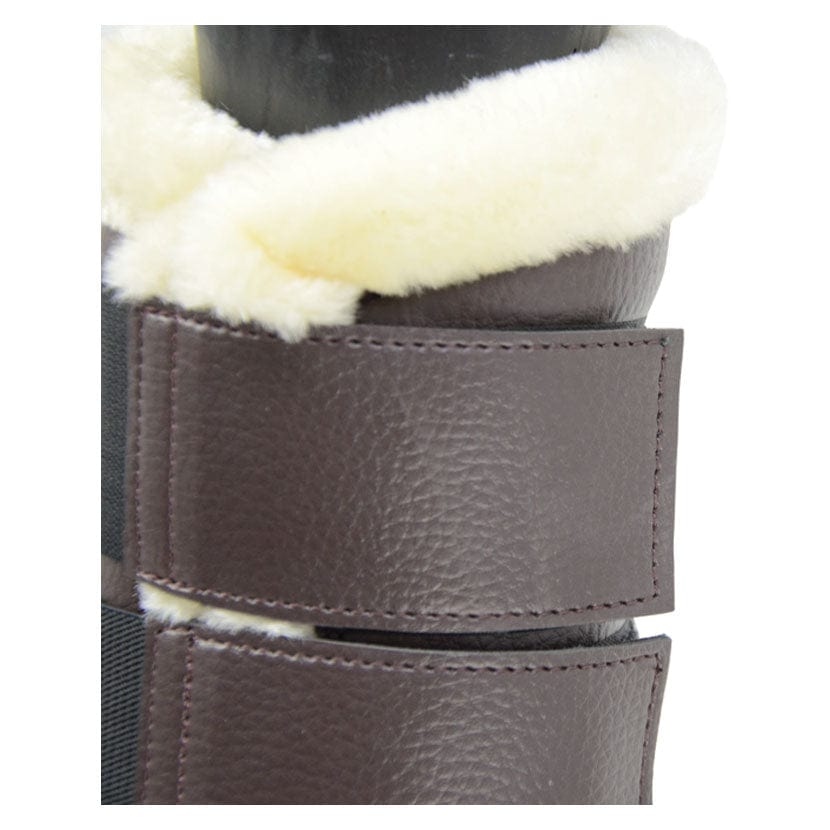 Hy equestrian combi leather brushing boots