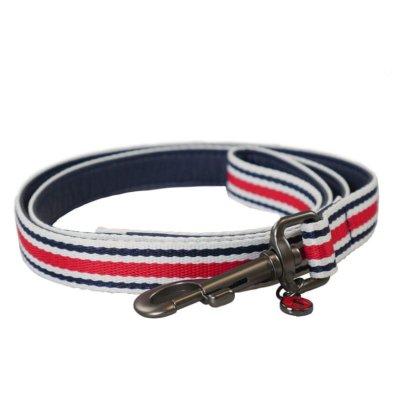 Joules striped dog lead