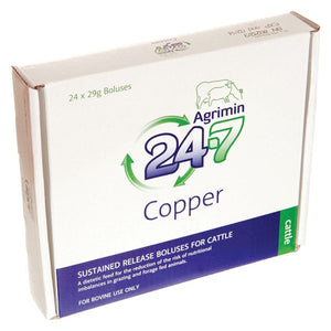 Agrimin 24-7 copper bolus