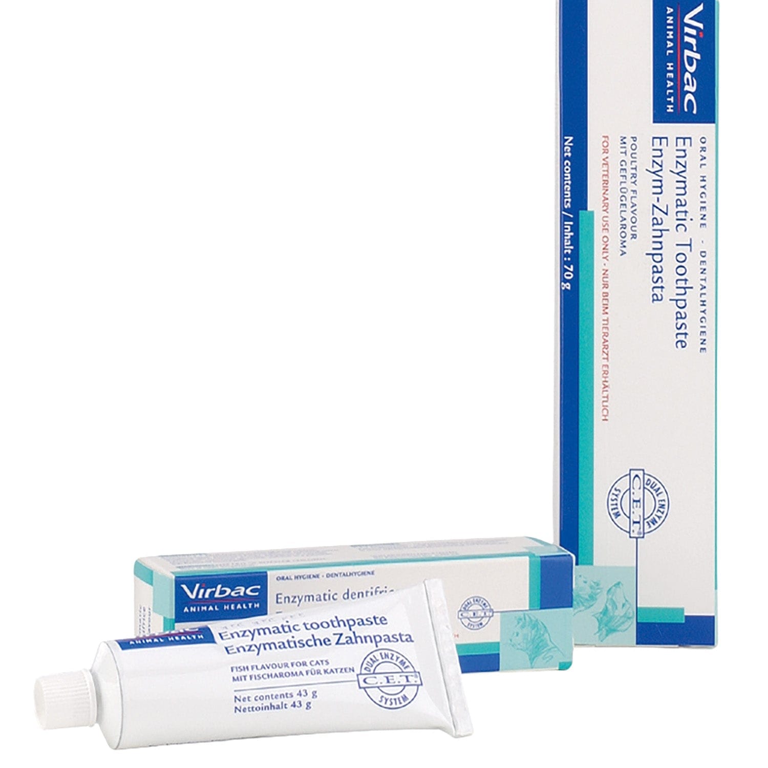 Enzymatic toothpaste poultry flavour
