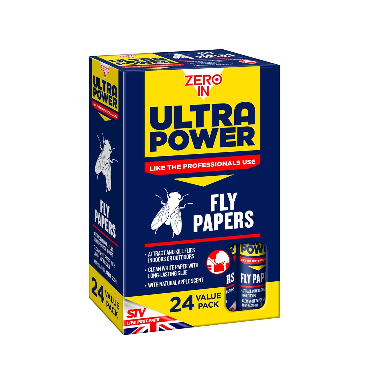 Zero in ultra power fly papers