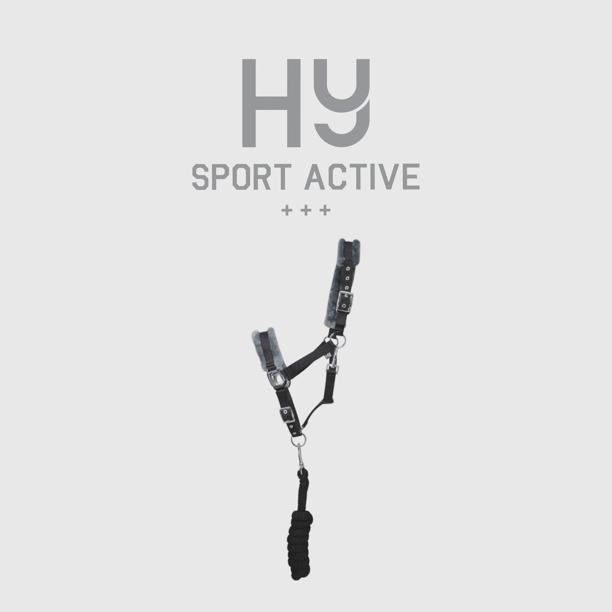Hy sport active head collar & lead rope