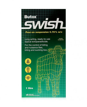 Butox Swish Pour-on Suspension 0.75% w/v