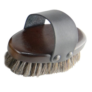 Hyshine deluxe horse hair wooden body brush