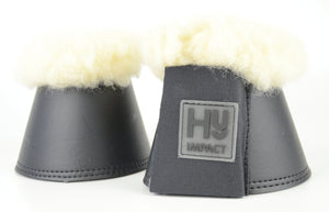 Hy equestrian lambskin over reach boots