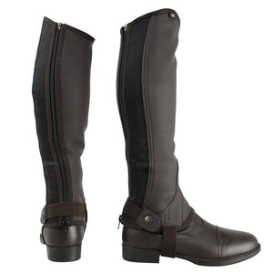 Hy equestrian children’s synthetic combi leather chaps