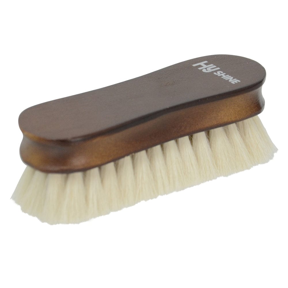 Hyshine deluxe wooden face brush with goats hair