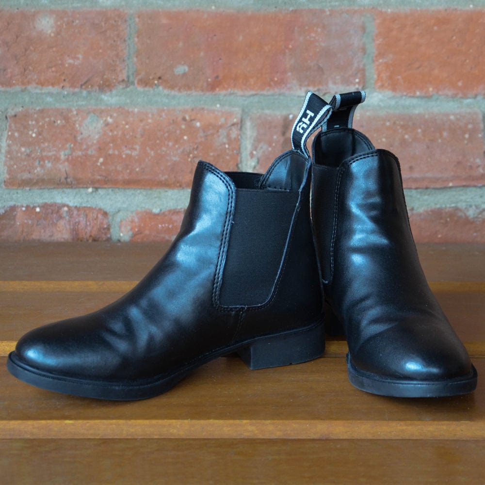 Hy equestrian beverley synthetic combi leather jodhpur boot