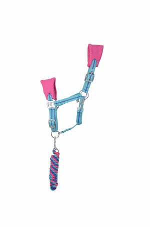 Hy zeddy fleece head collar & lead rope