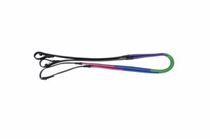 Hy equestrian rubber covered training reins