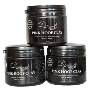 Ecohoof pink hoof clay