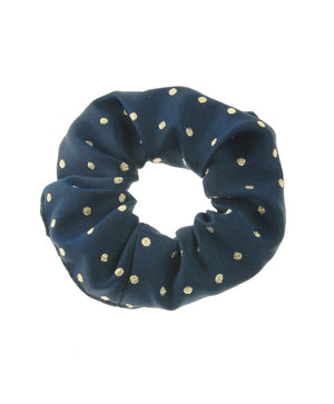 Showquest lurex spot scrunchie