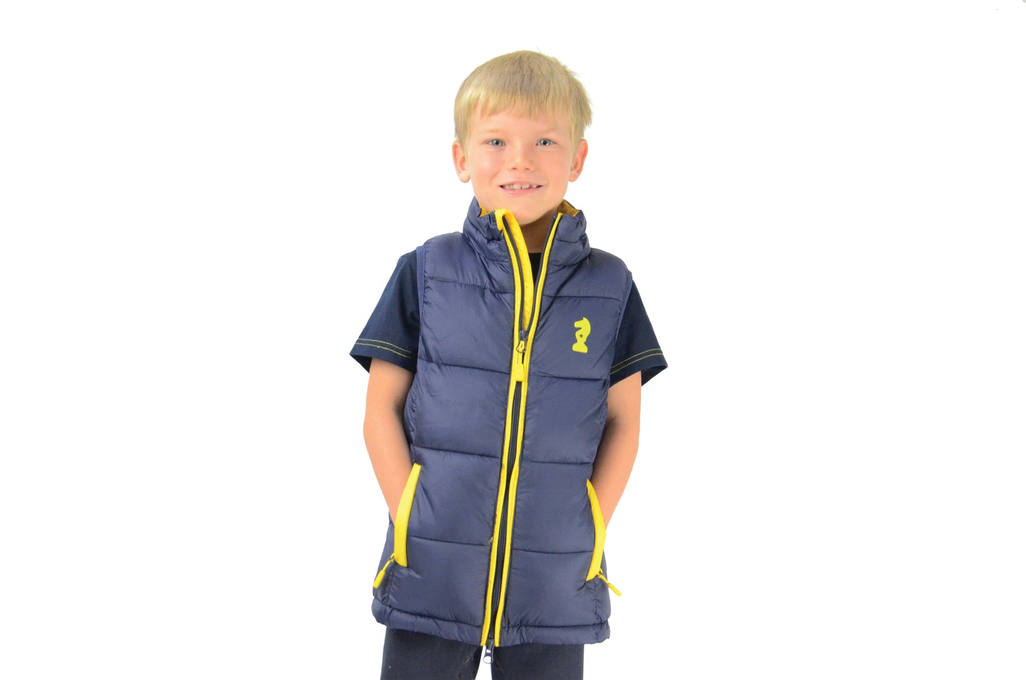 Lancelot padded gilet by little knight