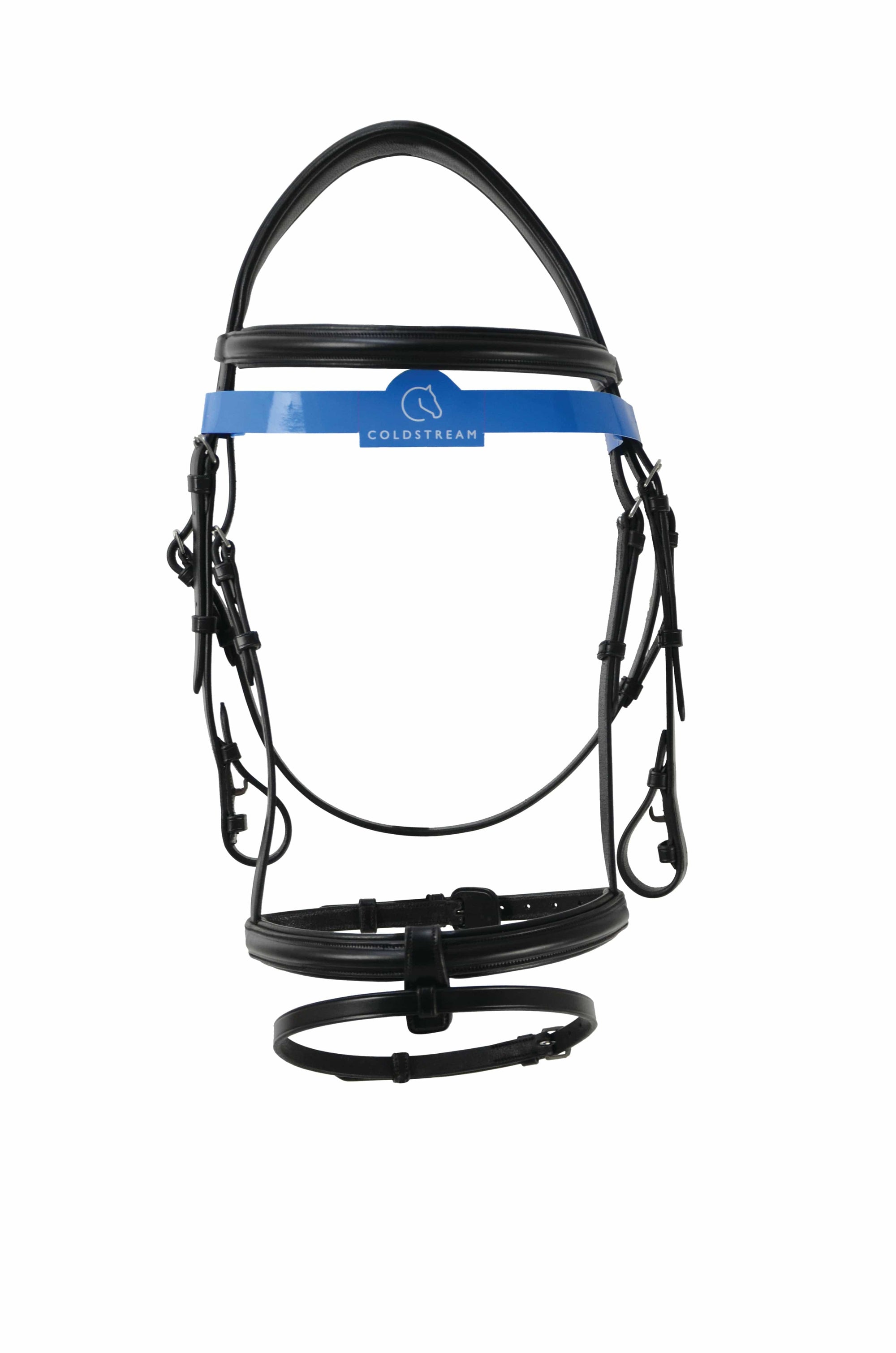 Coldstream elite raised flash bridle with rubber reins