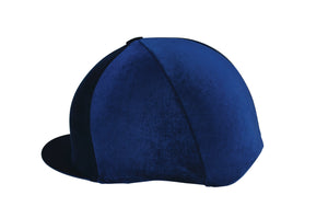 Hy equestrian velour soft velvet hat cover