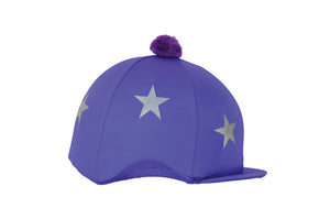 Hy equestrian star print bobble hat cover