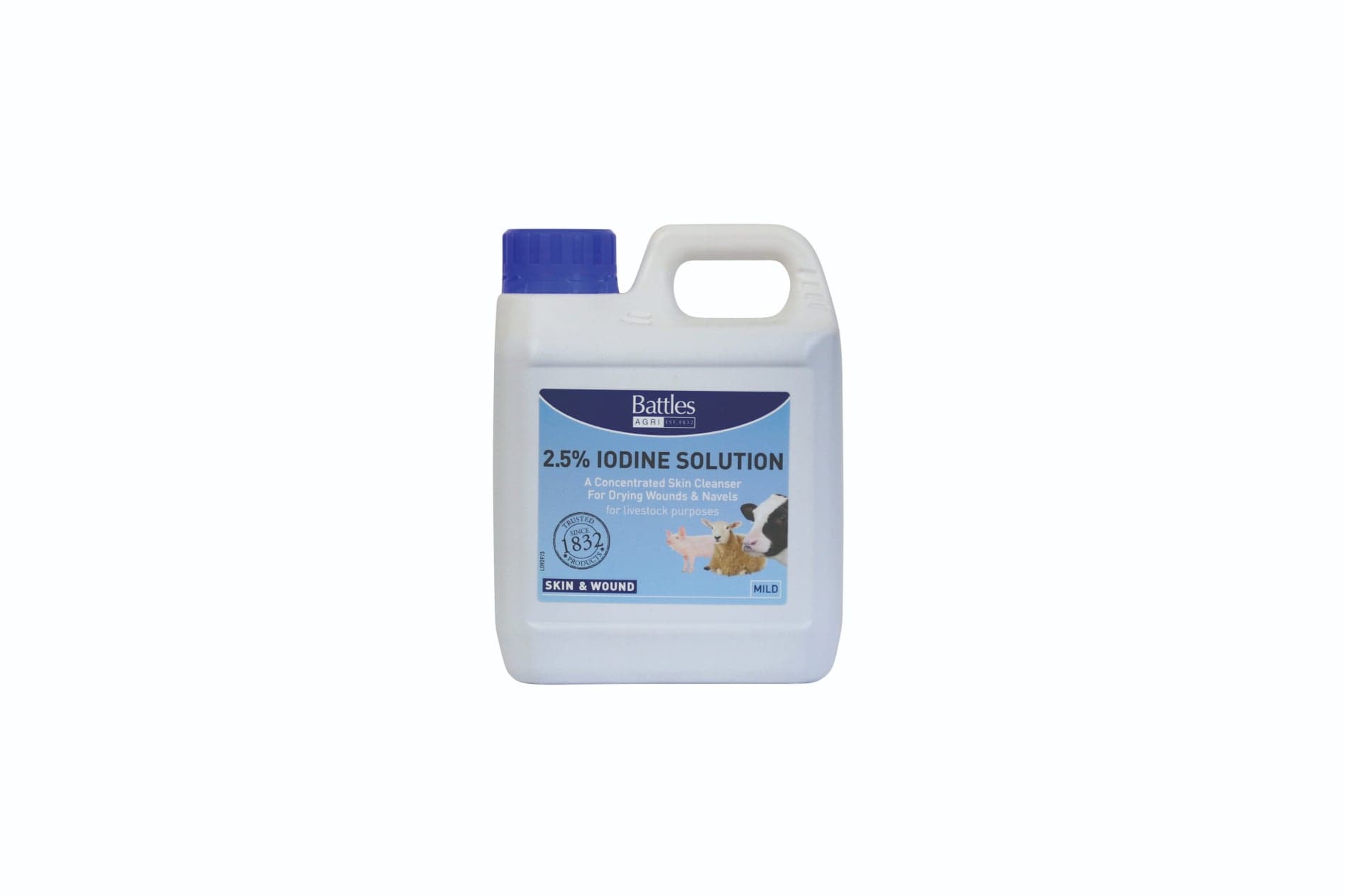 Battles 2.5% iodine solution