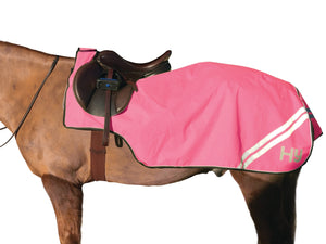 Reflector fleece exercise sheet by hy equestrian