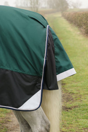 Defencex system 100 turnout rug with detachable neck cover