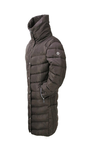 Coldstream kimmerston long quilted coat - forest green - x 