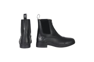 Hy equestrian fleece lined wax leather zip jodhpur boot