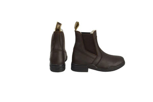 Hy equestrian fleece lined wax leather jodhpur boot