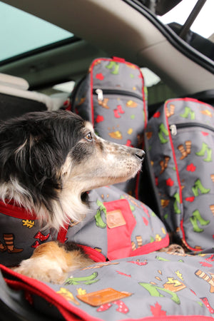 Benji & flo country walks dog bed