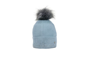 Hy equestrian synergy diamante bobble hat