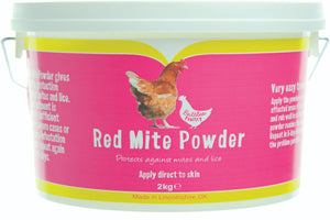 Battles poultry red mite powder