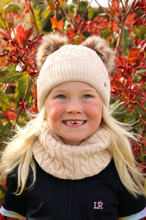 Hy equestrian morzine children’s bobble hat