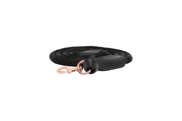 Hy equestrian rosciano rose gold lead rope