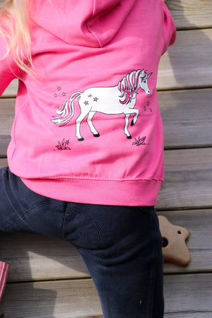 British country collection dancing unicorn childs hoodie