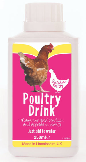 Battles poultry drink