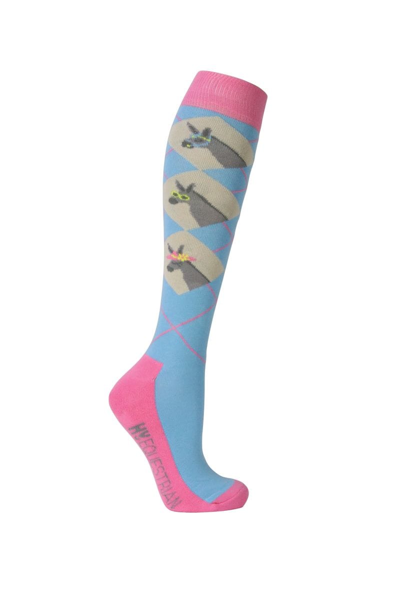 Hy equestrian seaside donkey socks (pack of 3)