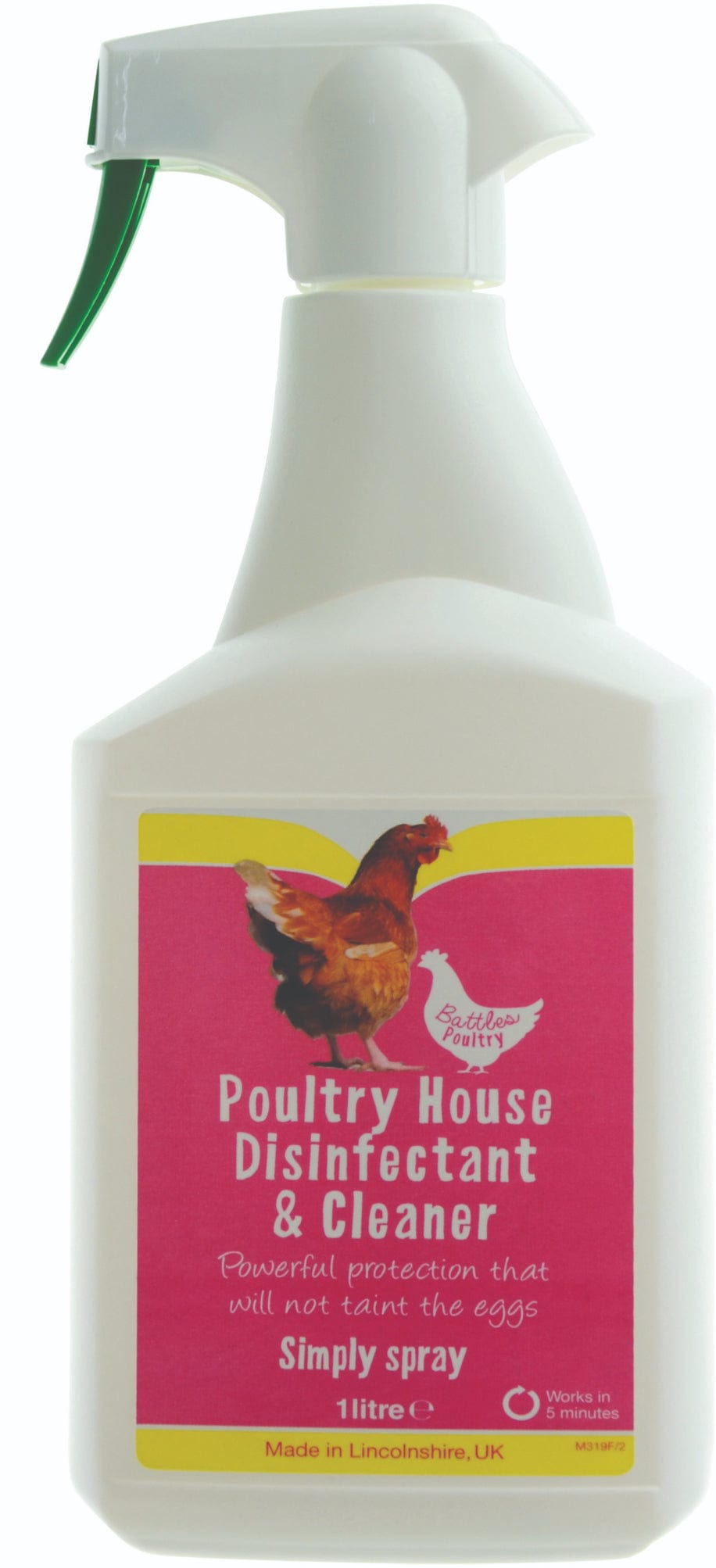 Battles poultry house disinfectant & cleaner