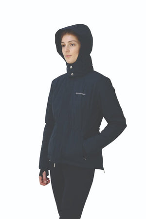 Hy equestrian synergy short waterproof secure shield coat